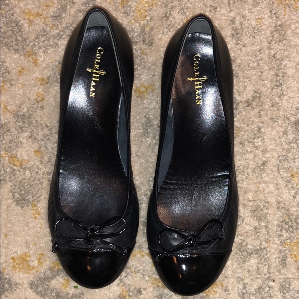 Cole Haan with Nike Air small wedge shoes